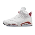 Aj6 white red oreo