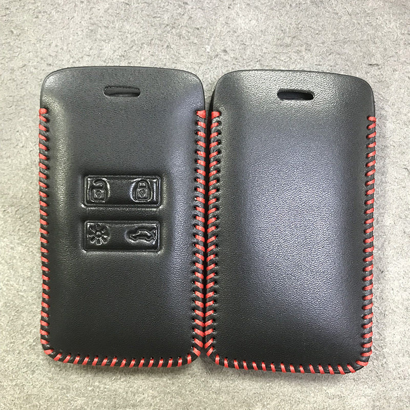 18 new corea key case smart 2017 corea car remote control leather key case chain