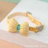 Cat Collar Four Seasons Bow Pet Collar Safety High Beauty Value Pet Necklace with Bell Pet Supplies