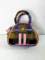 Purple woolen bowling ball small