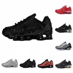 Men's SHOX TL13 Pillar Sneakers Mesh Full-Length Air Cushion Breathable Casual Shoes for Men and Women
