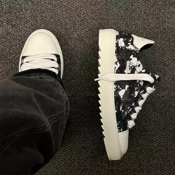 Putian Foreign Trade Cross-Border Hot-Selling Numeris Shoes Trendy Fashion In-Stock Versatile Couple's White Sneakers