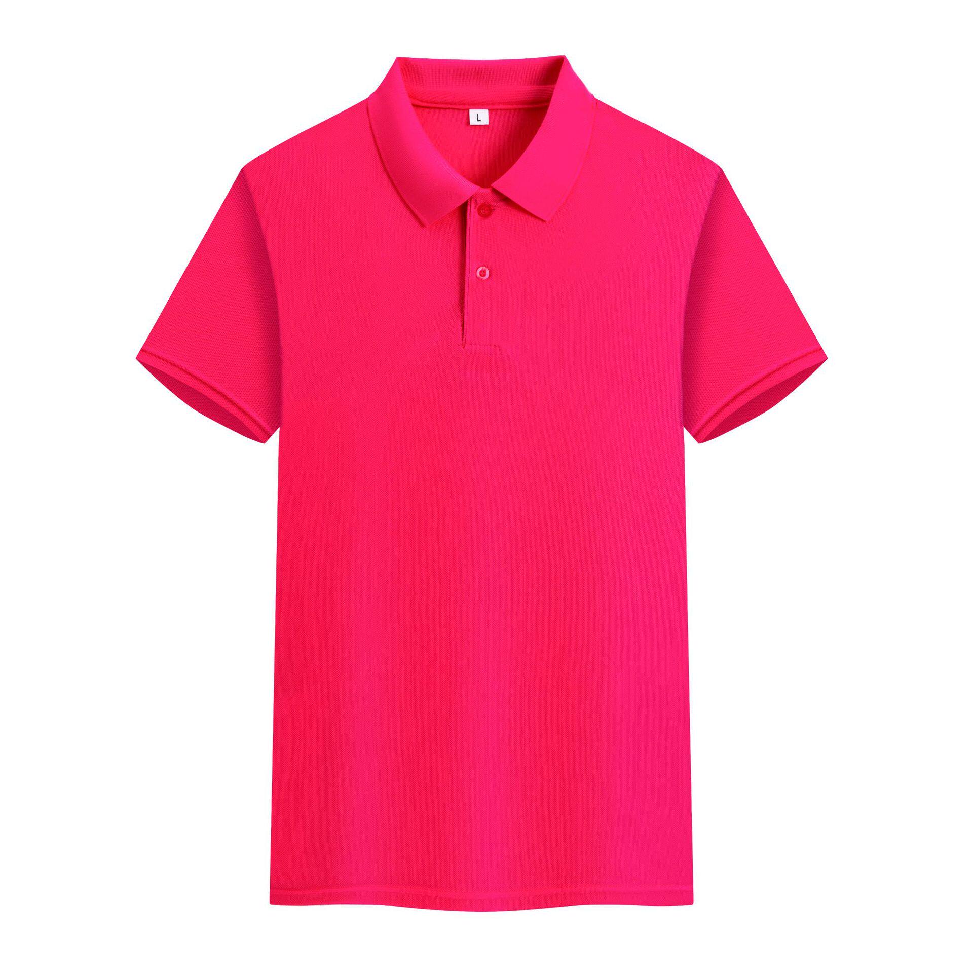 翻领广告衫印字纯棉短袖男Polo衫工作服定制印logo餐饮文化衫刺绣