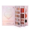 Cross-border foreign trade three-layer makeup eye shadow plate book book milk tea eye shadow plate Jiugongge eye shadow matte pearl