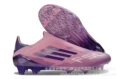 Laceless purple and blue