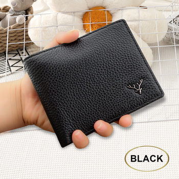 Men's Leather Wallet with Coin Bag Multi Card Credit Card Holder 2025 Explosive Men's Wallet Leather Wallet