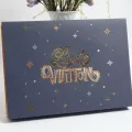 Lvjia 37*27*7 blue christmas card holder