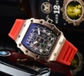Rose gold-red