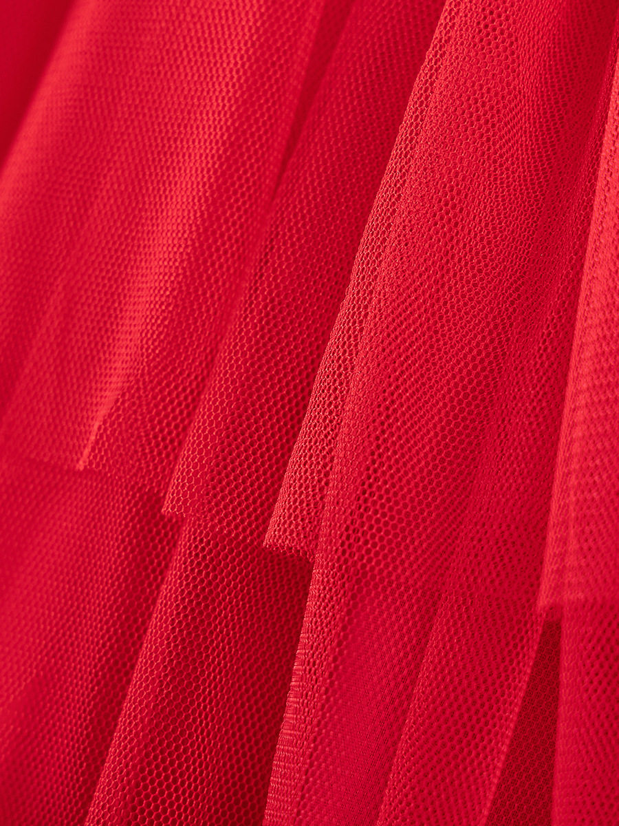 Christmas Style Girls' Dress, Autumn Mesh Kids' Dress, Cute Baby Dress