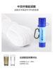 Outdoor Sports Mountain Camping Mini Compact Portable Water Purifier Straight Drinking Straw Filter Emergency Survival Tool