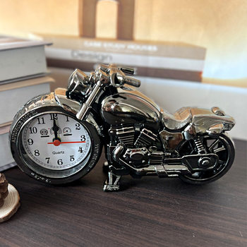 Daily necessities alarm clock New style motorcycle alarm clock fashion personality creative alarm clock student bedside clock home