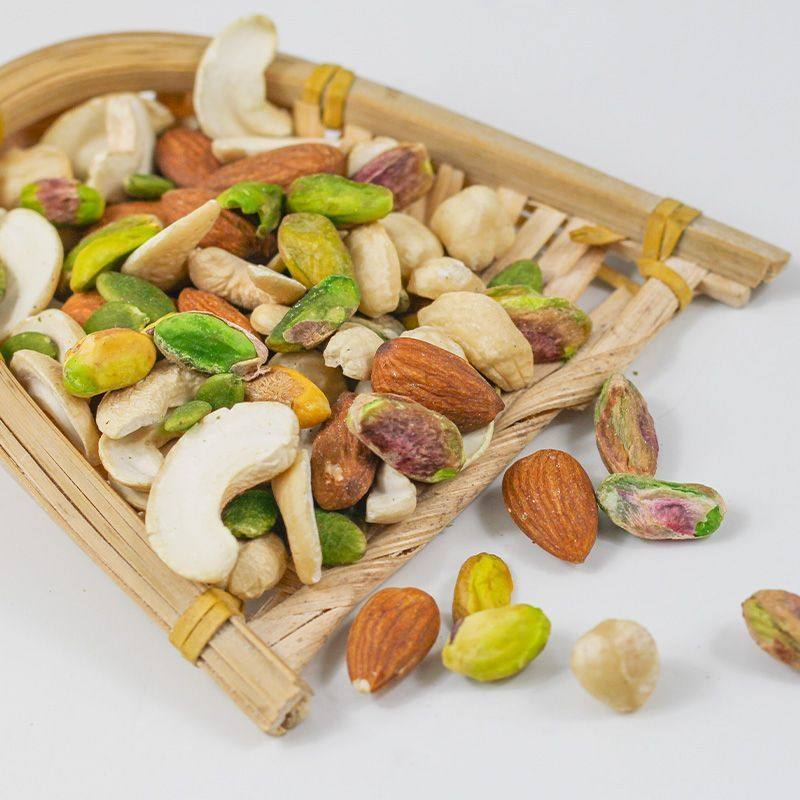 Daily Mixed Nuts for Making Mooncakes, Dried Fruit Pieces, Commercial Snowflake Pastry Baking Special Five-Nut Filling, Factory Wholesale