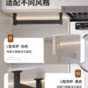 Balcony Hanging Rod under the Wall Cabinet, Towel Bar under the Mirror Cabinet, Washing Machine Pull-Out Clothes Drying Rack, Top-Mounted Clothes Hanging Rod, Vertical Clothes Rail