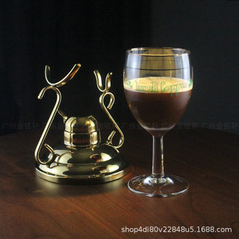 Irish Coffee Cup Holder suit Vintage Coffee Appliance Cocktail Whiskey Mixing Glass Baking Cup Court Style