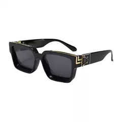 New European and American Square Frame Fashion Sunglasses for Women, High-End Ins Travel Sun Protection, Accessible Luxury Personalized Sunglasses Wholesale