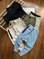 Black with Gray Pants