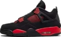Aj4-black and red lightning