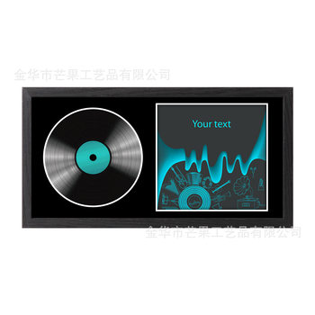 Cross-Border Hollow Three-Dimensional Cd Record Display Storage Photo Frame Album Collection Music Display Frame Can Be Hung or Placed on a Stand, in Stock