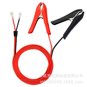 Sae Cable Plug-In Terminal to Crocodile Clip Power Battery Connection Cable Red and Black Electric Crocodile Clip Cross-Border