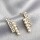 Серебряная игла 925 пробы, корейская версия французских жемчужных сережек с темпераментом, высококачественные серьги с цветами любви, универсальные серьги для женщин оптом mini 39