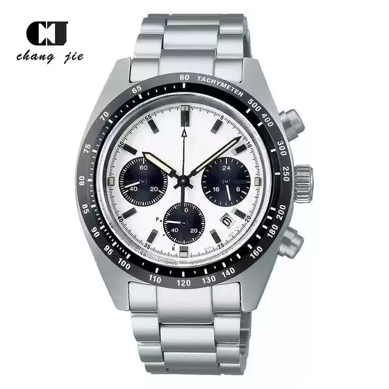 Hot cross-border platform WISH AliExpress explosions exquisite six-pin full-function men's wrist watch 21