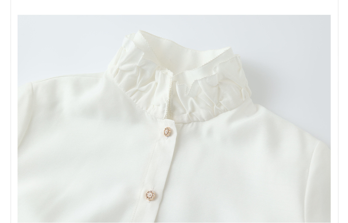 Bộ vest gile thêu đính cườm kèm sơ mi trắng và chân váy chữ A dáng dài — Áo sơ mi trắng (giao hàng trong 7 ngày), Áo sơ mi trắng (giao hàng trong ngày), Áo gile đen (giao hàng trong 7 ngày), Áo gile đen (giao hàng trong ngày)