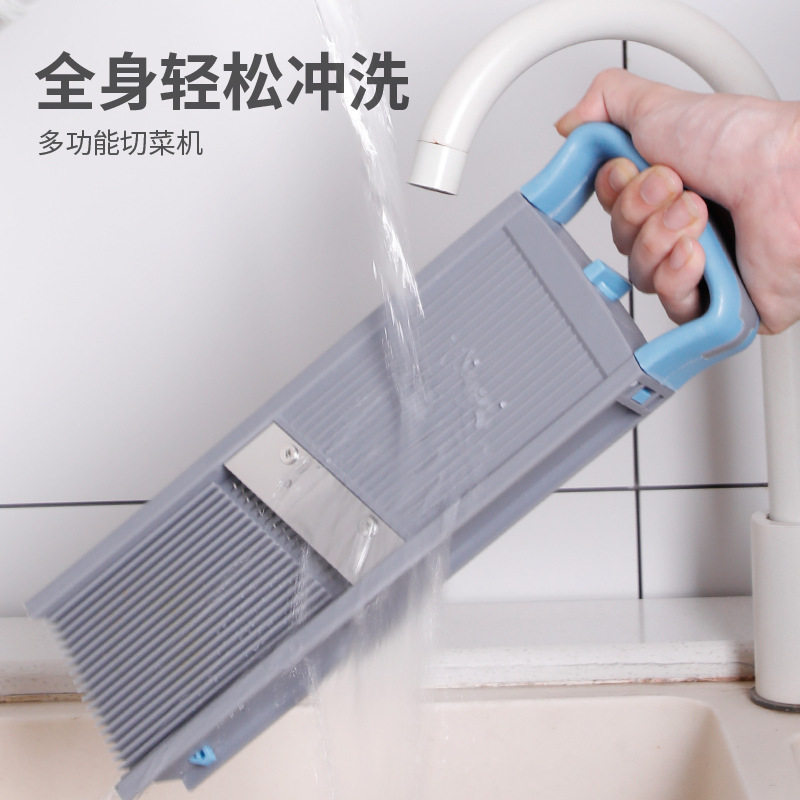 Cross-Border Multifunctional Vegetable Cutter, Shredding, Slicing and Grating, Multiple Uses, Commercial and Household Kitchen All-In-One Vegetable Cutting Tool