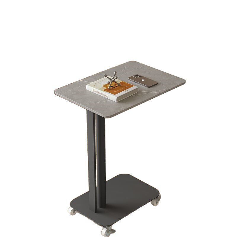 Cream Style Bedside Table Small Bedroom Home Simple Modern Light Luxury Alternative Iron Mobile Storage Rack Side Table