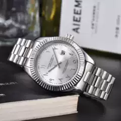 2025 Foreign Trade New Men's Casual Three-Pin Quartz Labor Watch Manufacturer Wholesale Dropshipping