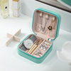 Cross-Border Direct Supply Simple Ins Jewelry Storage Box Travel Portable Storage Earrings Necklace Ring Jewelry Box