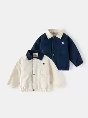 2025 Boys Jacket Casual Children's Coat Spring New Children's Outer Wear Top Korean Style Baby Baseball Clothes