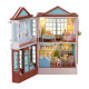 Zhiquwu DIY hut mini home series wooden handmade homemade multi-layer gifts for girls