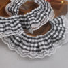 Spot 5.5cm Plaid lace pet supplies toy skirt home textile process discount lace