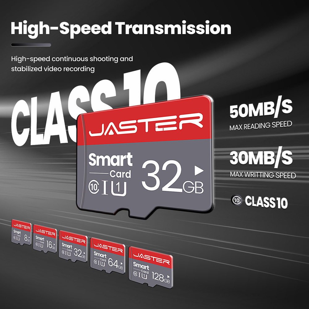 Factory direct memory card 16GTF card 32G mobile phone 128G camera 64G monitoring driving recorder flash memory card