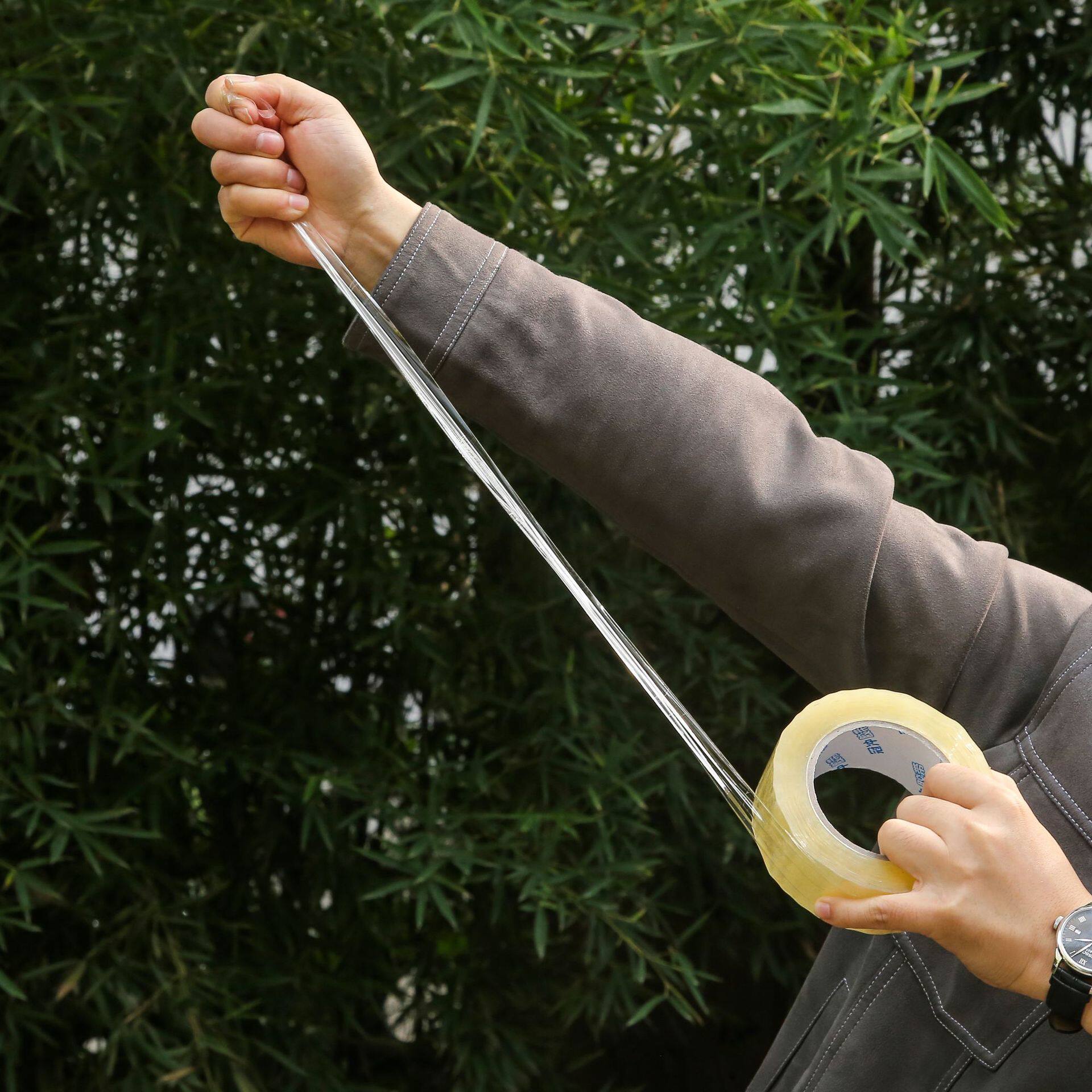 Factory spot a large number of wholesale transparent packaging sealing tape beige high adhesive tape express packaging sealing tape