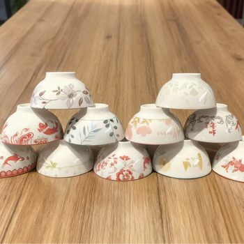 Manufacturer Wholesale Premium 4.6 Straight Rice Bowls with Various Colors to Choose from