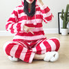 11 autumn and winter pajamas pregnant women coral fleece postpartum nursing monthly clothes fleece-lined thickened flannel pregnancy nursing clothes