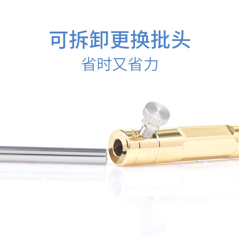 Watch repair tool copper handle pry knife pry bottom cover knife warped watch back cover tool all steel pry bottom knife open back cover