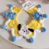 Pet Hand-woven Collar Cute Cat Knitted Necklace Baby Cat Neck Ring Small Dog Dog Neck Decoration