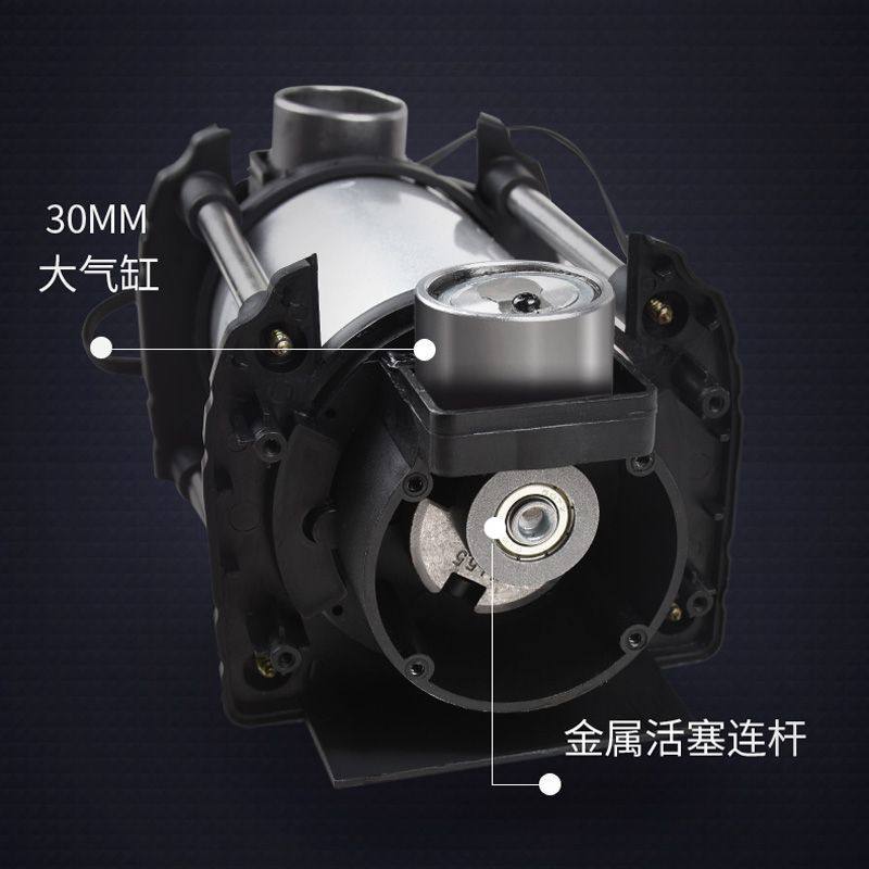 Lingjiang Vehicle-Mounted Air Pump High-Pressure Double-Cylinder High-Power Truck Agricultural Vehicle Suv Electric Air Pump
