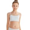 Girls' Children's Underwear for the Developmental Period, Cotton Vest for Elementary School Students, 10-12 Years Old Girls' Thin Bra Base Layer
