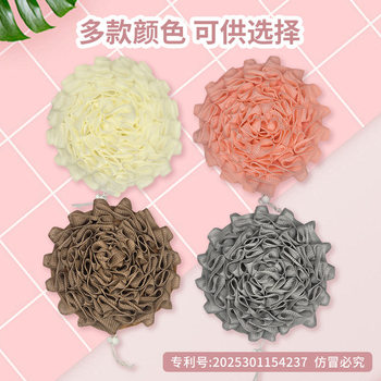 Double-sided bath flower ball does not scatter flowers appearance upgrade increased thickening encryption can put soap bath ball bubble bath ball