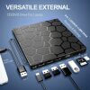 E-commerce external optical drive external computer multi-function burner 7-in-1 ultra-thin 2a2c mobile optical drive to read and write discs