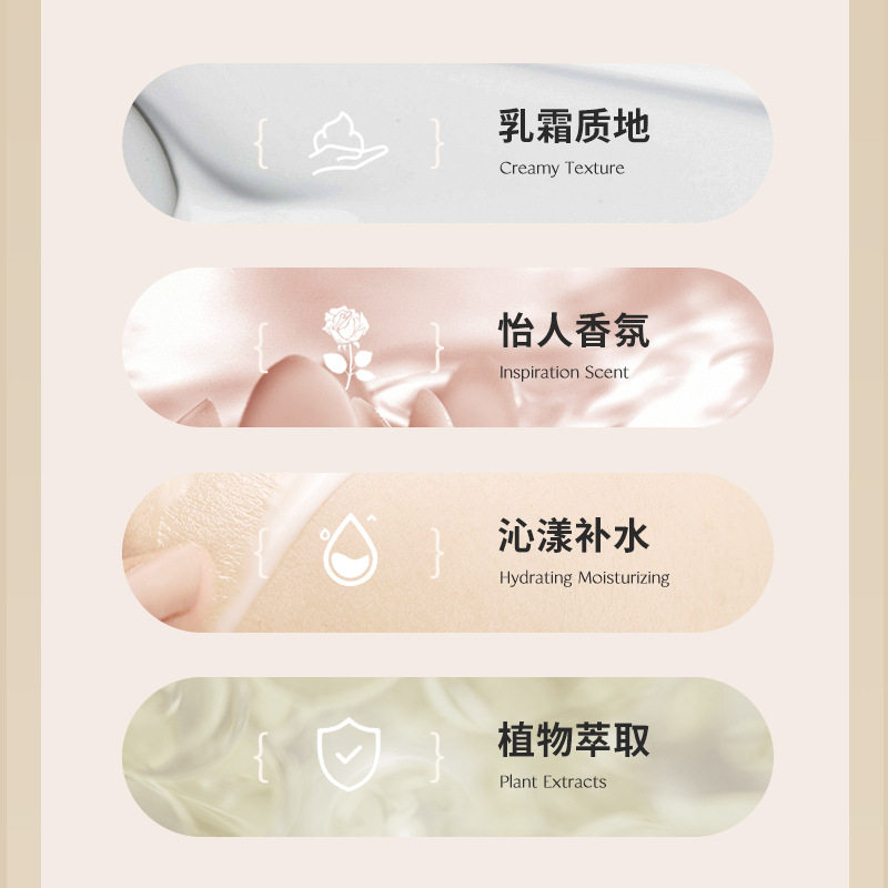 Hanboli squalane body lotion cloud fragrance Gentle Moisturizing refreshing non-greasy perfume flavor skin rejuvenation body lotion