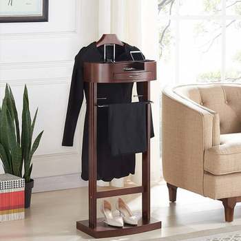 Office hotel solid wood suit rack simple floor hanger bedroom hanger coat rack household vertical wholesale