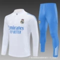 Real madrid white with light blue