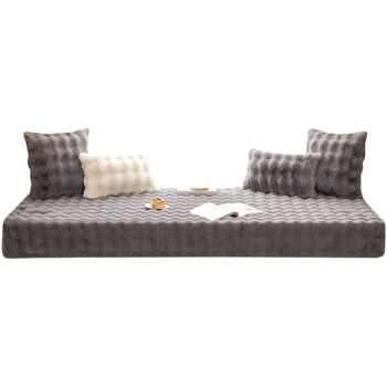 Winter Thickened Rabbit Fur Window Sill Cushion 2026 New Plush Balcony Mat Tatami Seat Cushion
