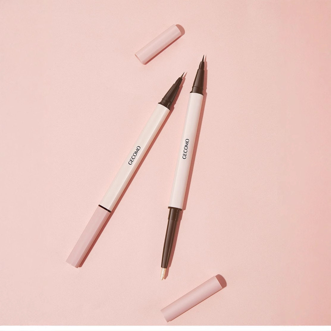 Gecomo 3D Starry Eyes Double-Ended Highlighter Pen for Brightening and Shading Under-Eye Area