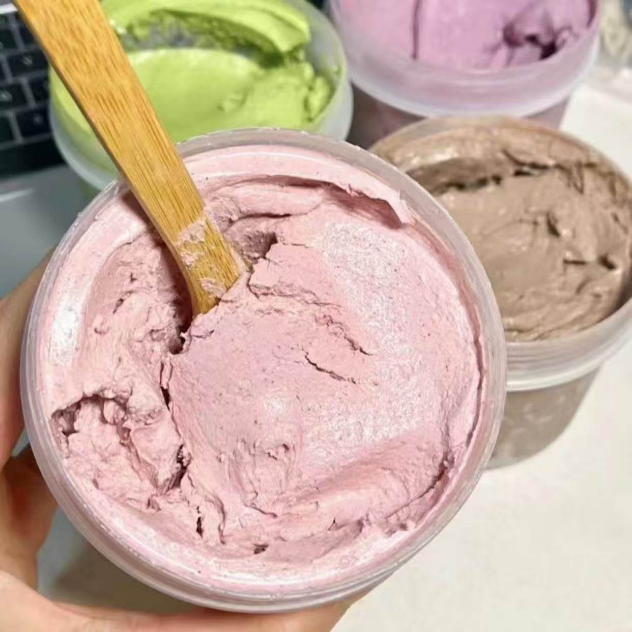 [Official] Taste Bear Dry Choke Yogurt 110g/Can 5 Flavors Handmade Cold Extract Yogurt Dry Bar Net Red