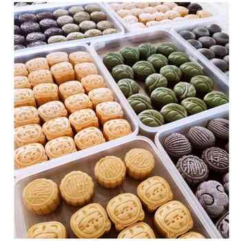Mooncake Freezing Box Mooncake Embryo Storage Storage Box Commercial Display Tray Refrigerator Dumpling Preservation Sealed Box